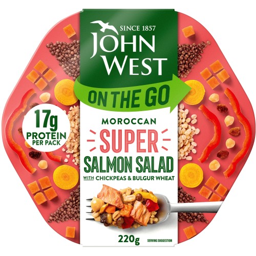 Moroccan Style Salmon Super Salad (220g)