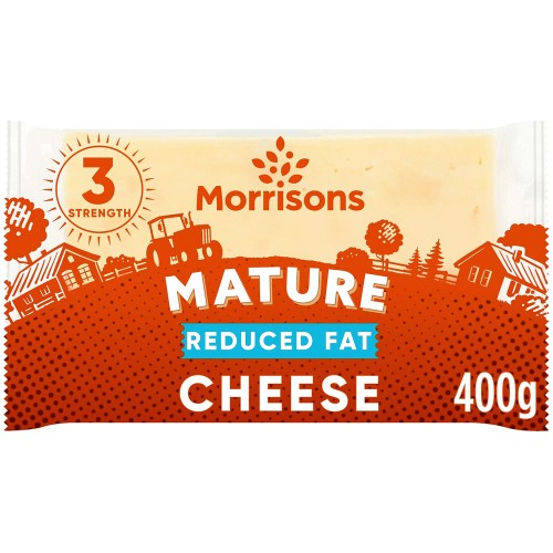 Morrisons 30% Lighter Reduced Fat Mature Cheese (400g)