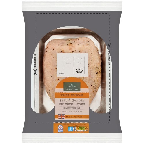 Morrisons British Salt & Pepper Chicken Crown