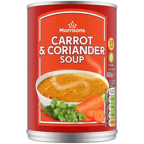 Morrisons Carrot & Coriander Soup