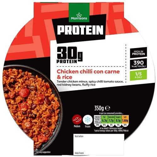 Morrisons Chicken Chilli Con Carne Protein Pot