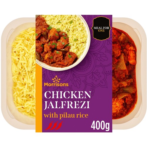 Morrisons Chicken Jalfrezi & Rice