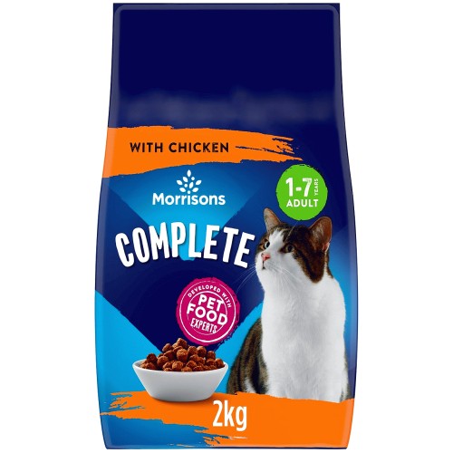 Morrisons Complete Chicken & Veg Dry Cat Food