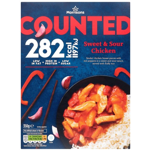 Morrisons Counted Sweet & Sour Chicken