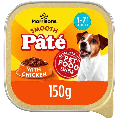 Morrisons Dog Food Chicken Pate