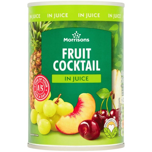 Morrisons Fruit Cocktail In Pear Juice (410g)