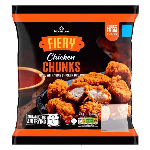 Morrisons Hot & Spicy Chicken Chunks