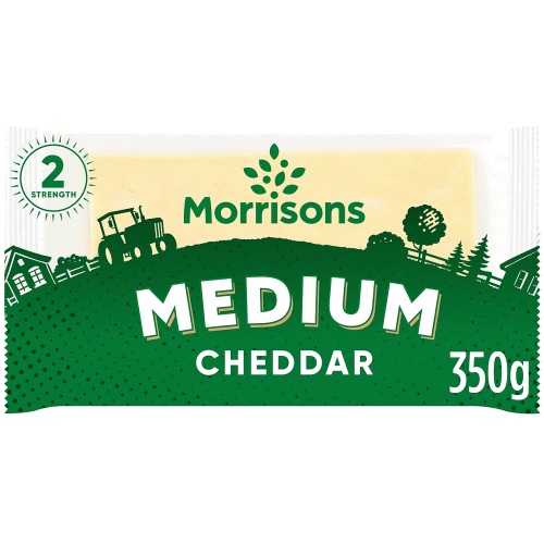 Morrisons Medium White Cheddar Cheese