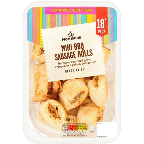 Morrisons Mini BBQ Sausage Rolls (180g)
