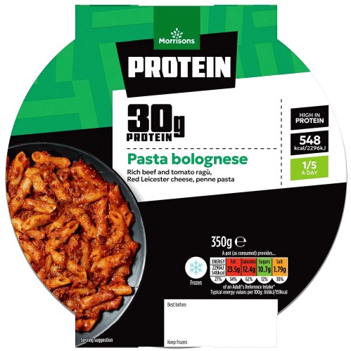 Morrisons Pasta Bolognese Protein Pot