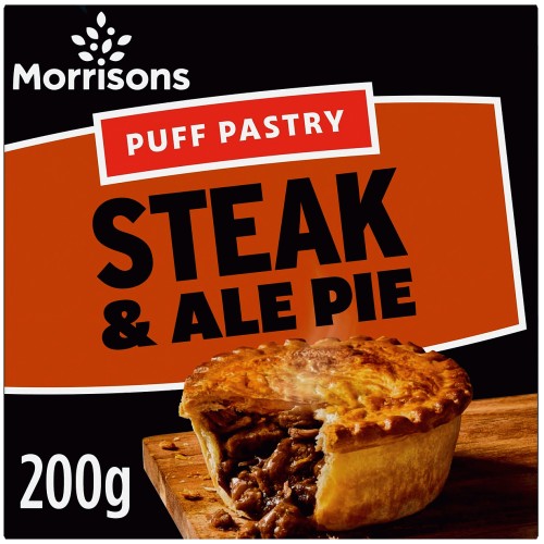 Morrisons Puff Pastry Steak & Ale Pie