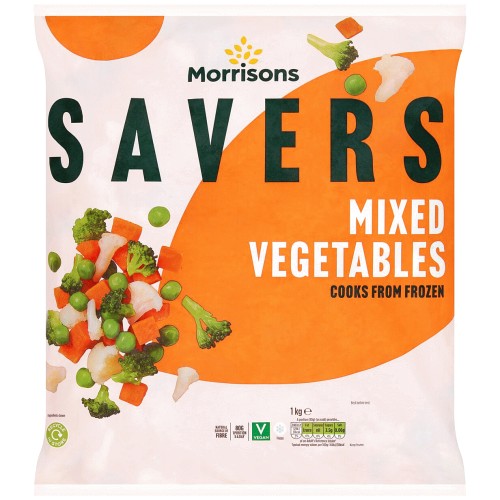 Morrisons Savers Mixed Vegetables (1kg)