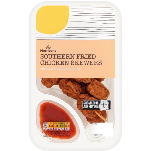 Morrisons Southern Fried Chicken Skewers & Smoky Ketchup Dip