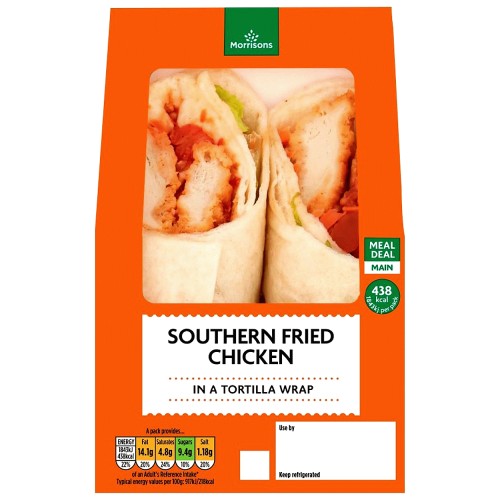 Morrisons Southern Fried Chicken Wrap