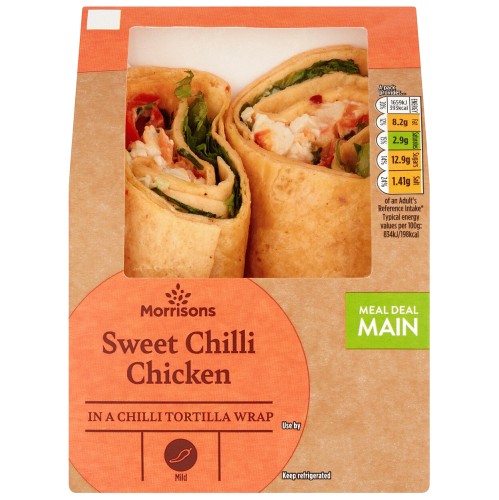Morrisons Sweet Chilli Chicken Wrap