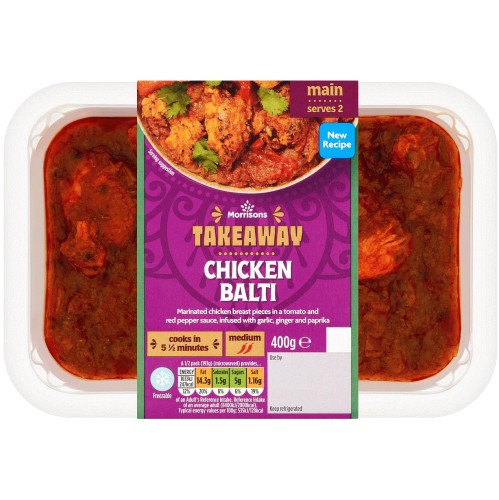Morrisons Takeaway Chicken Balti (400g)