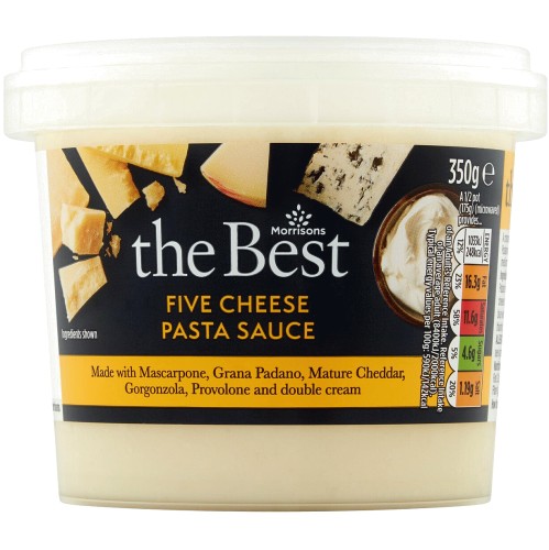 Morrisons The Best Five Cheese Pasta Sauce