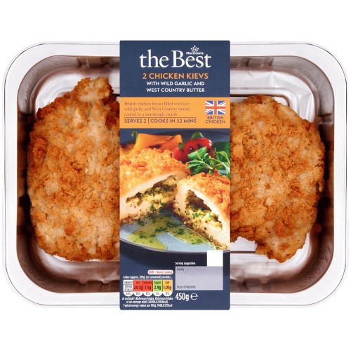 Morrisons The Best Garlic Chicken Kiev