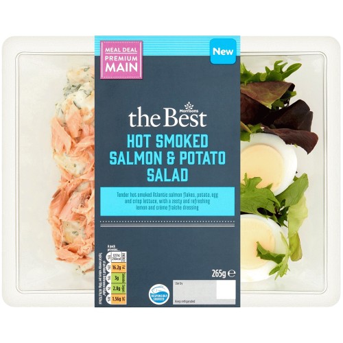 Morrisons The Best Hot Smoked Salmon & Potato Salad (265g)