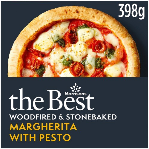 Morrisons The Best Margherita With Pesto Stonebaked Pizza