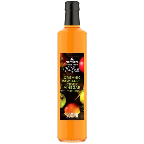 Morrisons The Best Organic Raw Apple Cider Vinegar