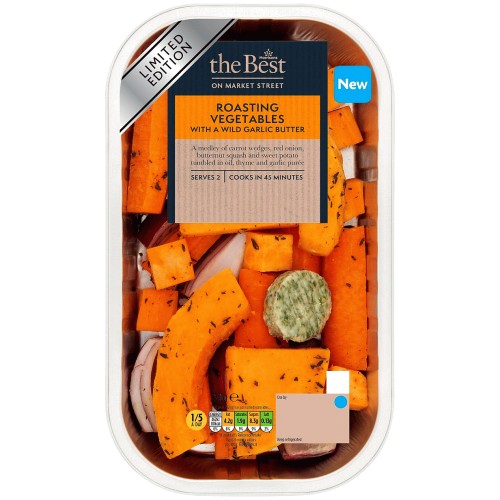 Morrisons the Best Roasting Vegetable With Wild Garlic Butter (350g)