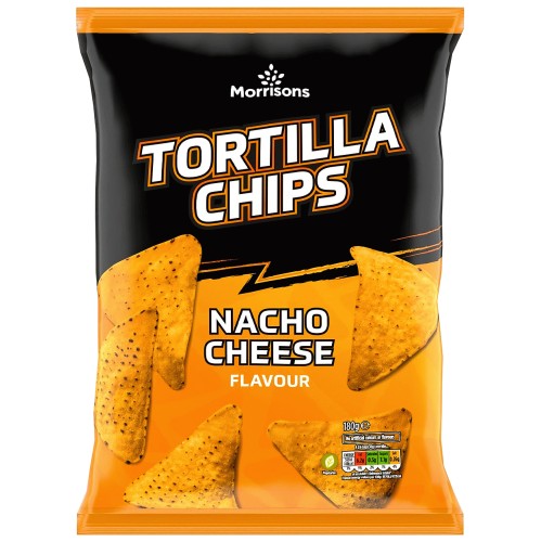 Morrisons Tortillas Nacho Cheese
