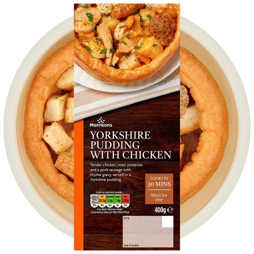 Morrisons Traditional Filled Yorkshire Pudding With Chicken