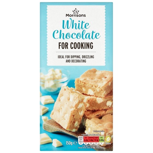 Morrisons White Cooking Chocolate