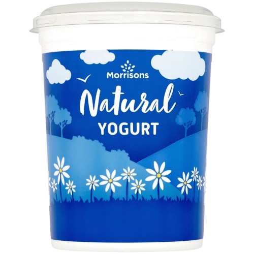 Morrisons Whole Milk Natural Yoghurt