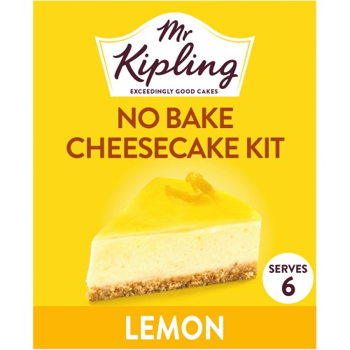 Mr Kipling Lemon No Bake Cheesecake Dessert Kit (230g)