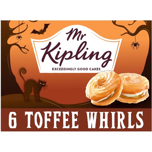 Mr Kipling Toffee Whirls (6)