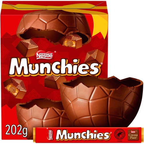 Munchies Milk Chocolate Large Easter Egg (202g)