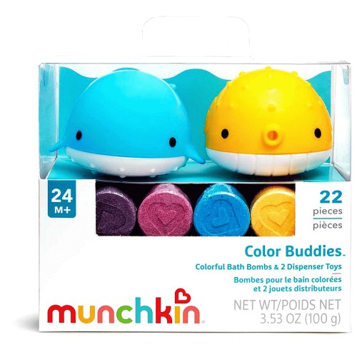 Munchkin Colour Buddies Bath Set