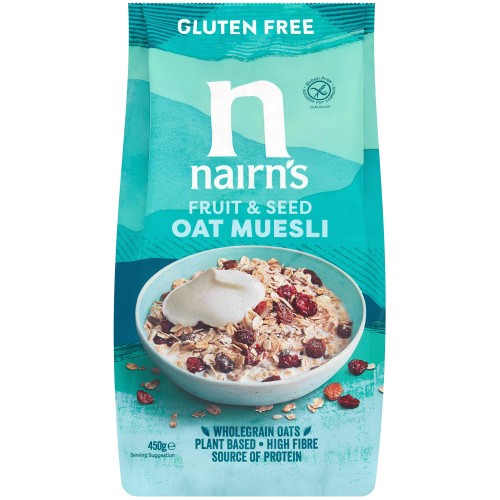Nairn's Gluten Free Fruit & Seed Oat Muesli (450g)