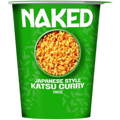 Naked Japanese Style Katsu Curry Long Grain Rice (78g)