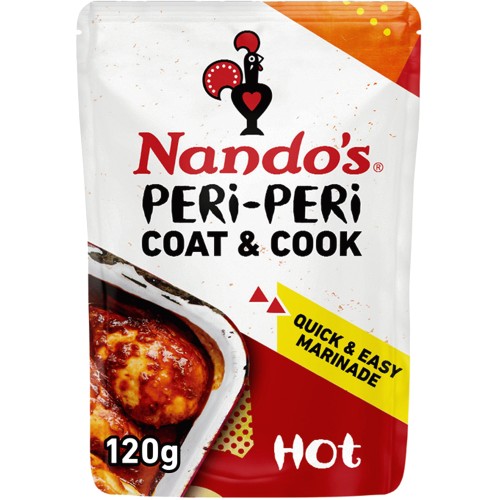 Nando's Coat & Cook Hot Peri Peri Marinade (120g)