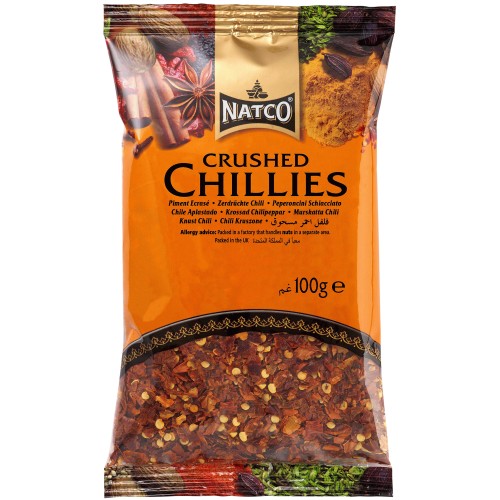 Natco Crushed Chillies (100g)