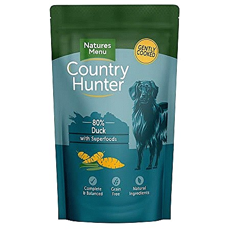 Natures Menu Country Hunter Dog Pouch Grain Free Succulent Duck (150g)