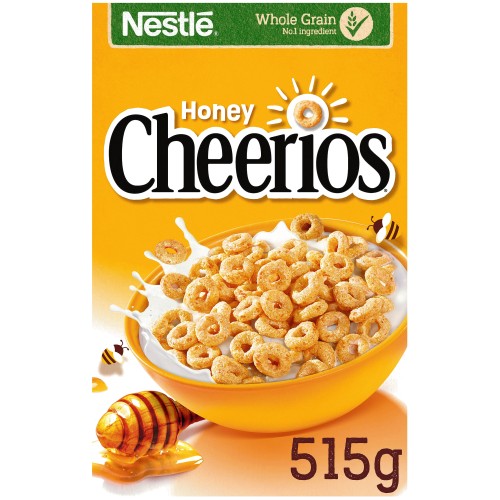 Nestle Cheerios Honey Cereal Family Pack (515g)