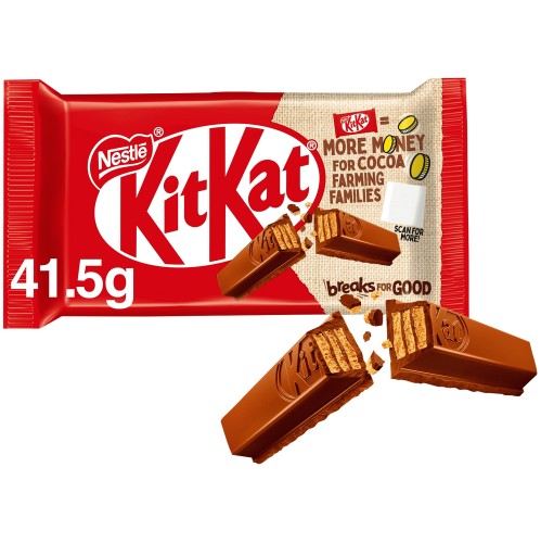 Nestle KitKat 4 Finger Milk Chocolate Bar (41.5g)