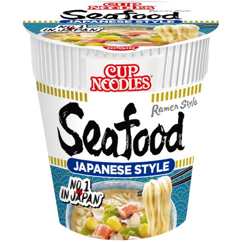 Nissin Cup Noodles Instant Ramen Pot Japanese Seafood (75g)