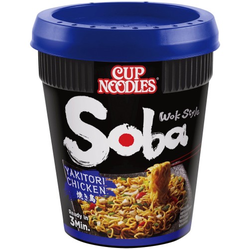 Nissin Yakitori Chicken Soba Instant Cup Noodles (89g)