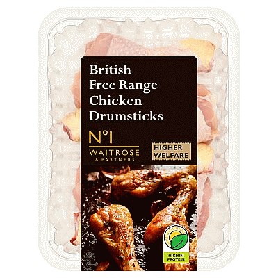 No. 1 British Free Range Chicken Drumsticks per kg