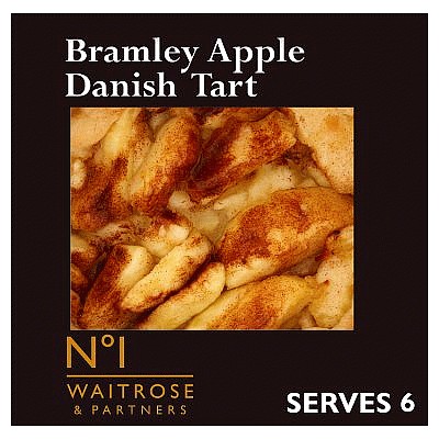 No.1 Bramley Apple Danish Tart (520g)