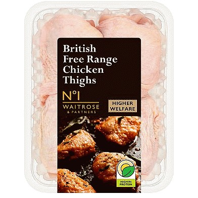 No.1 British Free Range Chicken Thighs per kg