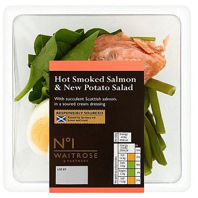 No.1 Hot Smoked Salmon & New Potato Salad (271g)