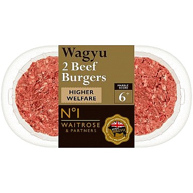 No.1 Wagyu 2 Beef Burgers (340g)
