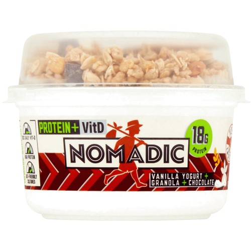 Nomadic Protein+ Granola Vanilla Yogurt & Chocolate