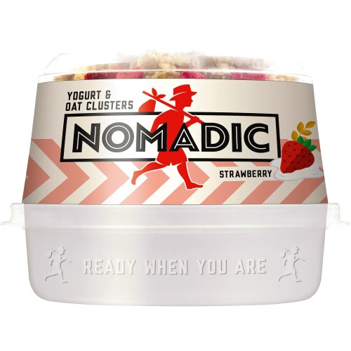 Nomadic Strawberry Oat Clusters (169g)